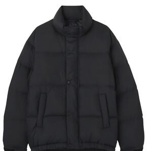 MUJI Men's Black Lightweight Down Jacket, Size Small, Retail Price $169.90 USD
